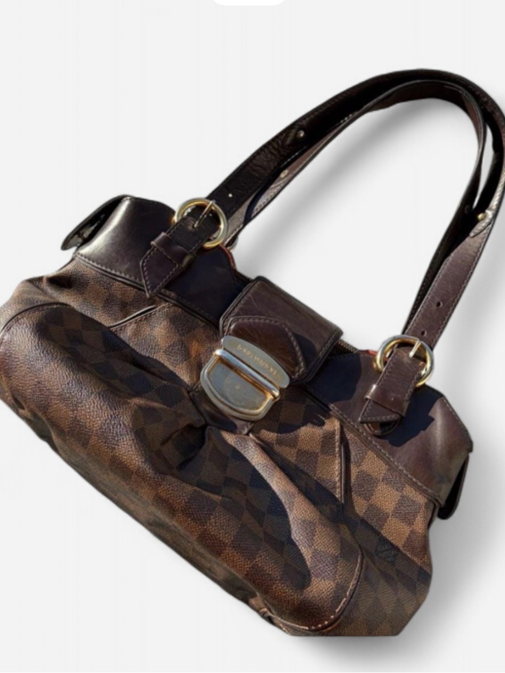 Louis Vuitton Damier Ebene Sistina
PM Shoulder Bag